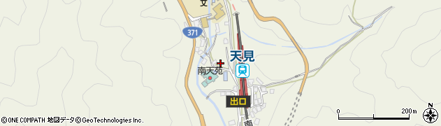 大阪府河内長野市天見161周辺の地図