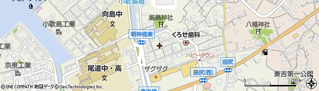 広島県尾道市向島町富浜5534周辺の地図