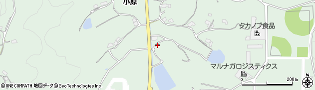 広島県三原市沼田西町小原682周辺の地図