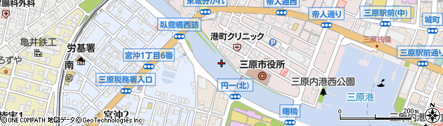 西野川周辺の地図
