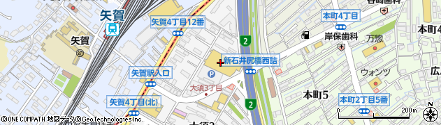 株式会社ヤマスイ　サンリブ府中店周辺の地図