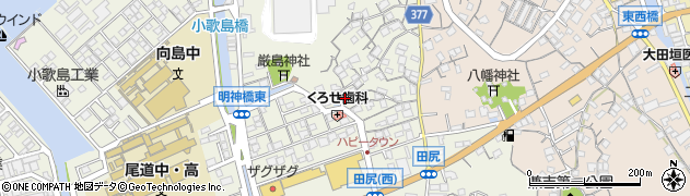 広島県尾道市向島町富浜5515周辺の地図