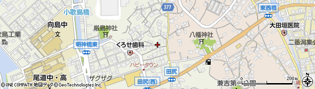 広島県尾道市向島町富浜357周辺の地図