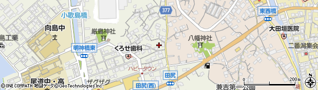 広島県尾道市向島町富浜359周辺の地図