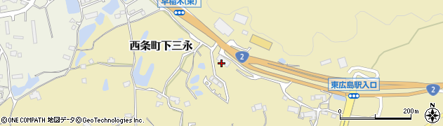 広島綜警サービス株式会社　東広島営業所周辺の地図