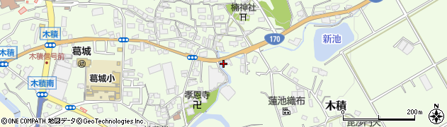 大阪府貝塚市木積1956周辺の地図
