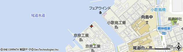 新富浜第一公園周辺の地図