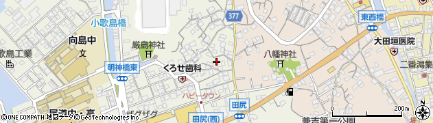 広島県尾道市向島町富浜356周辺の地図