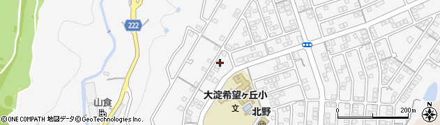 奈良県吉野郡大淀町北野57周辺の地図