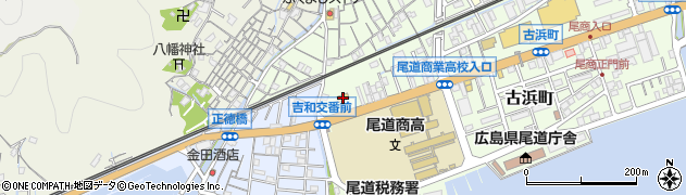 ファミリーマート尾道古浜町店周辺の地図