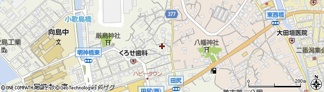 広島県尾道市向島町富浜358周辺の地図