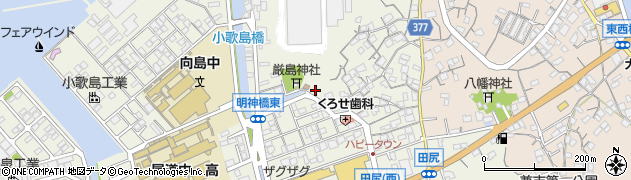 広島県尾道市向島町富浜5523周辺の地図