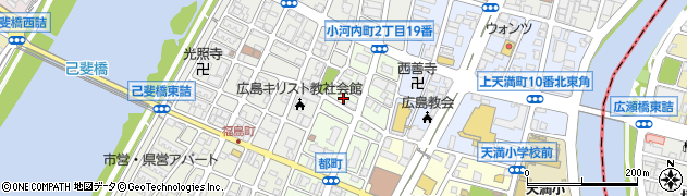 広島県広島市西区都町9周辺の地図