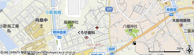 広島県尾道市向島町富浜321周辺の地図
