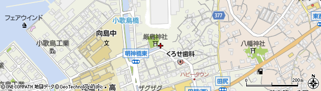 広島県尾道市向島町富浜5524周辺の地図