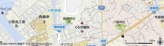 広島県尾道市向島町富浜309周辺の地図