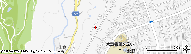 奈良県吉野郡大淀町北野69周辺の地図