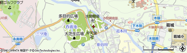 大阪府貝塚市水間637周辺の地図