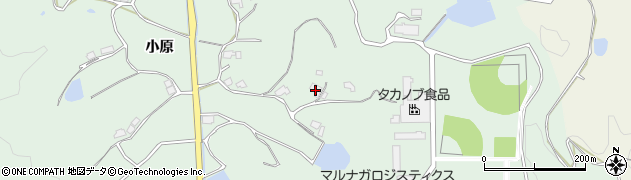 広島県三原市沼田西町小原669周辺の地図