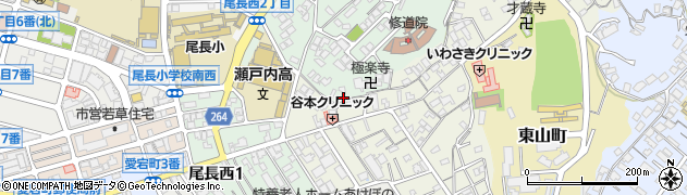尾長西2丁目10T邸☆akippa駐車場周辺の地図