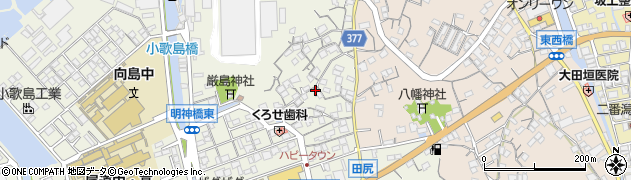 広島県尾道市向島町富浜324周辺の地図