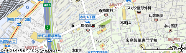 広島銀行安芸府中支店 ＡＴＭ周辺の地図
