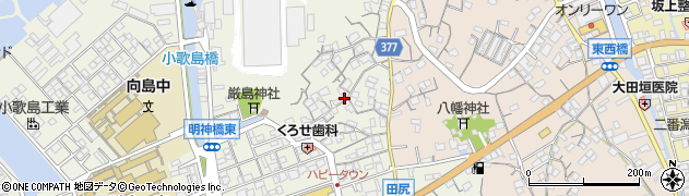 広島県尾道市向島町富浜325周辺の地図
