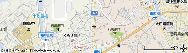 広島県尾道市向島町富浜362周辺の地図