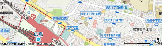 株式会社酉島製作所広島支店周辺の地図