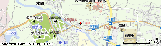 大阪府貝塚市水間535周辺の地図