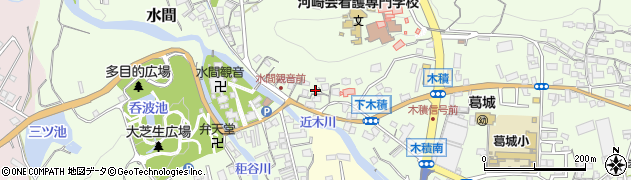 大阪府貝塚市水間534周辺の地図