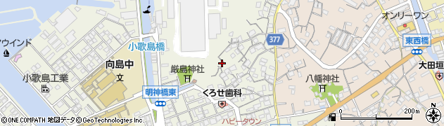 広島県尾道市向島町富浜333周辺の地図