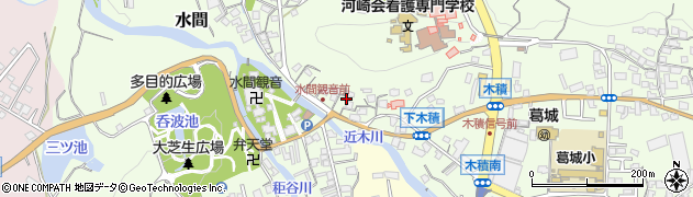 大阪府貝塚市水間543周辺の地図