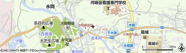 大阪府貝塚市水間545周辺の地図