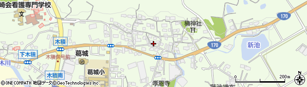 大阪府貝塚市木積2207周辺の地図