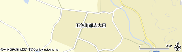 兵庫県洲本市五色町都志大日周辺の地図