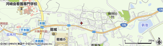 大阪府貝塚市木積2200周辺の地図
