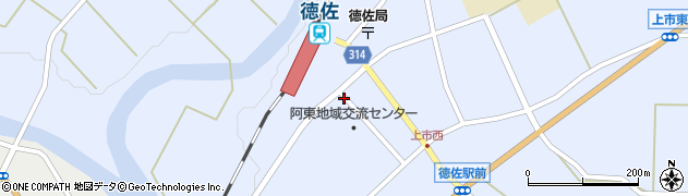 山口県山口市阿東徳佐中駅通周辺の地図
