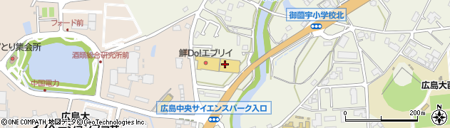 ウォンツ　西条御薗宇店周辺の地図