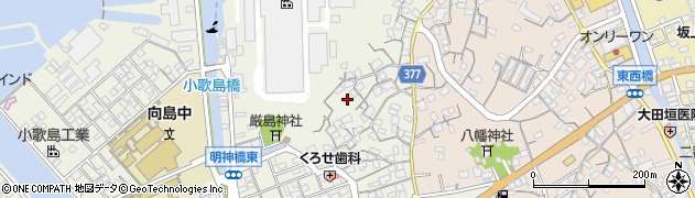 広島県尾道市向島町富浜339周辺の地図