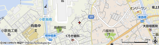 広島県尾道市向島町富浜329周辺の地図