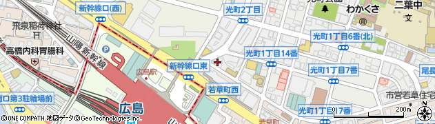 三昌商事株式会社広島支店周辺の地図