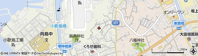 広島県尾道市向島町富浜340周辺の地図