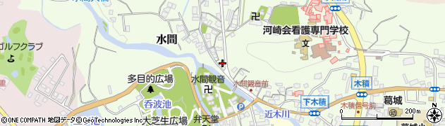大阪府貝塚市水間459周辺の地図