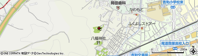 広島県尾道市吉和西元町周辺の地図