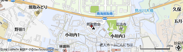 金田佛心殿別館周辺の地図