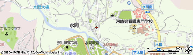 大阪府貝塚市水間482周辺の地図