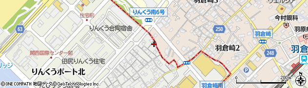 大阪府泉南郡田尻町嘉祥寺1020周辺の地図
