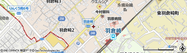 ファッションリフォームキャリア・羽倉崎店周辺の地図