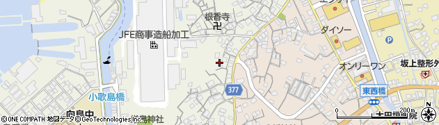 広島県尾道市向島町富浜388周辺の地図